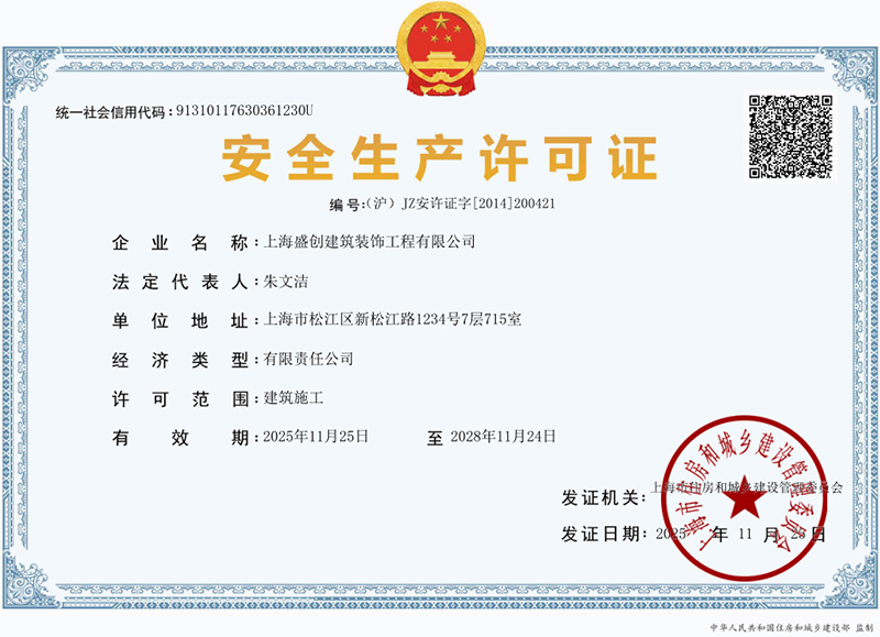 Work safety license